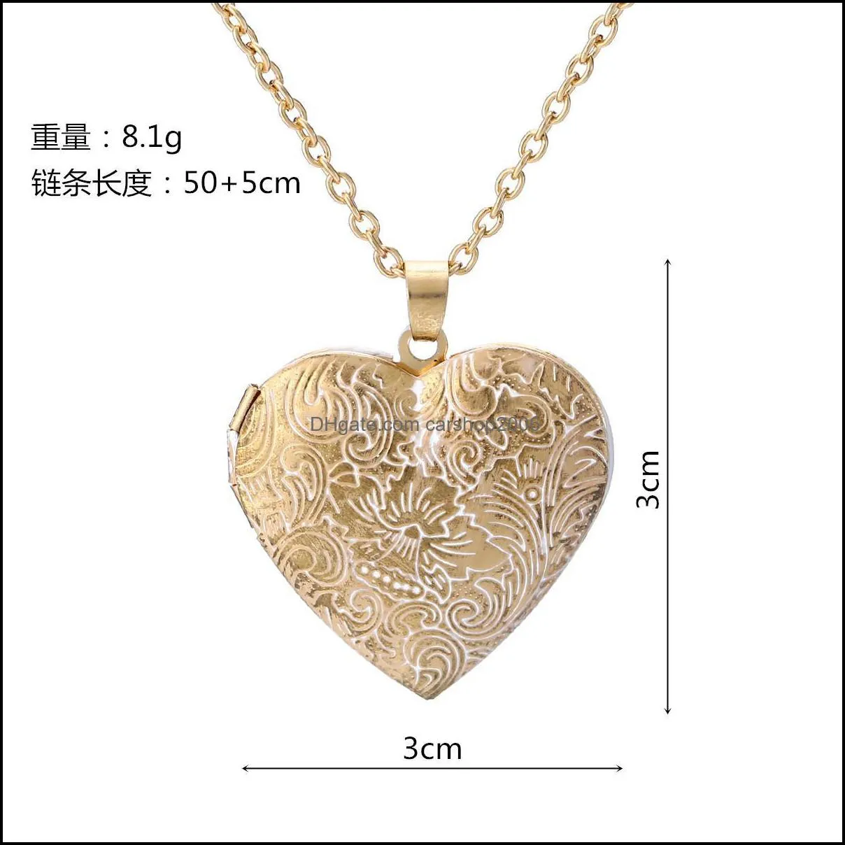 phase box necklace valentine lover gift hollow out water drop shell p o frames open locket necklaces gold plated beautifully carshop2006