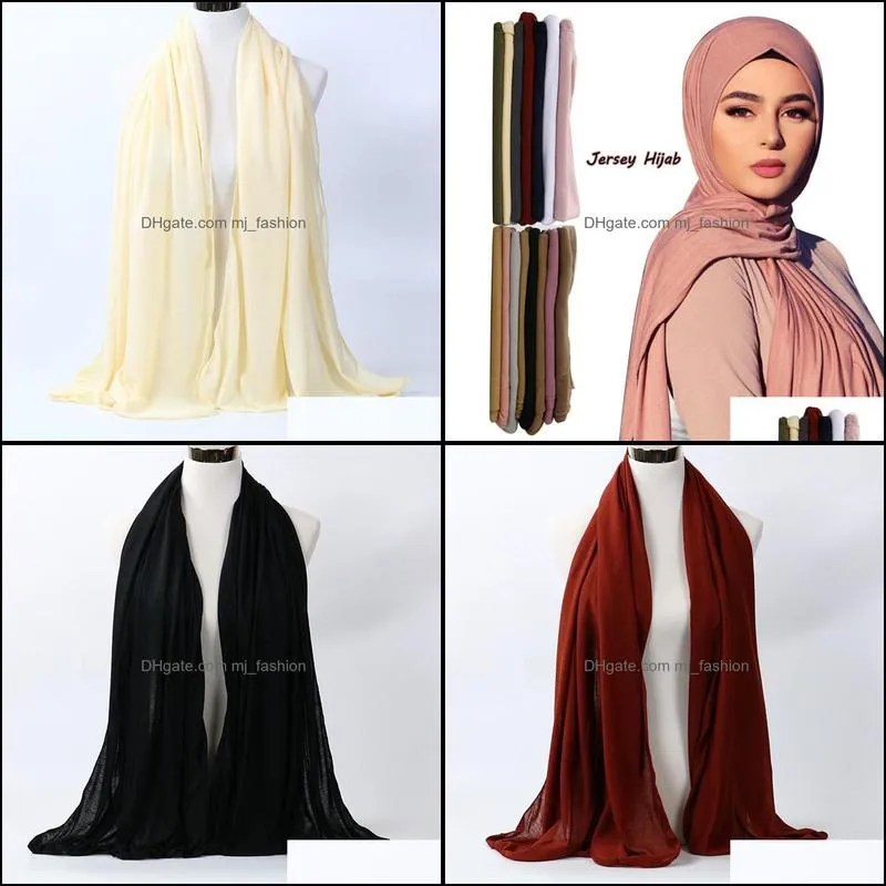 premium stretchy jersey maxi hijab scarf long shawl muslim head wrap plain colors 80cm x 180cm 589 t2