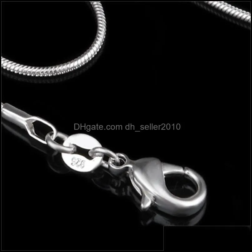 jewelry bulk necklace chains choker snake inch womens fashion smooth 16 18 1mm 22 in for 1338 q2