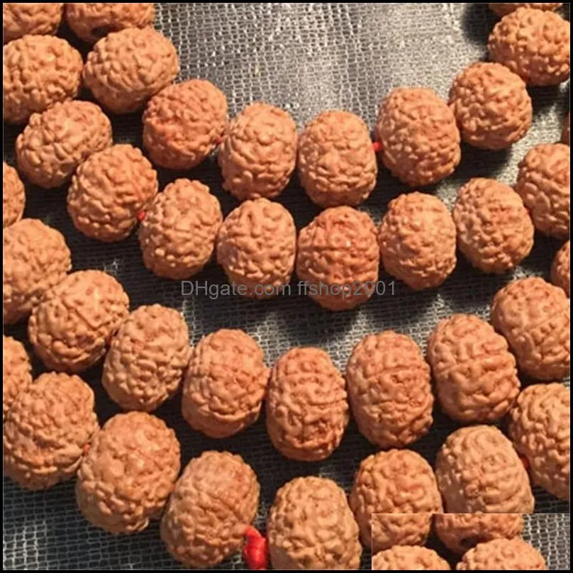 108pcs vajra bodhi rudraksha beads for making jewelry meditation mala prayer tibetan buddhism for necklace bracelets accessories 904