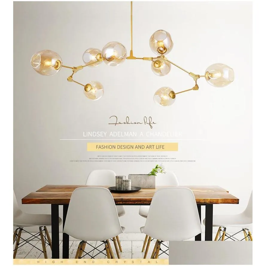 nordic modern chandelier industrial led lamp ceiling chandelier lighting for living room bedroom kitchen hanging light fixtures