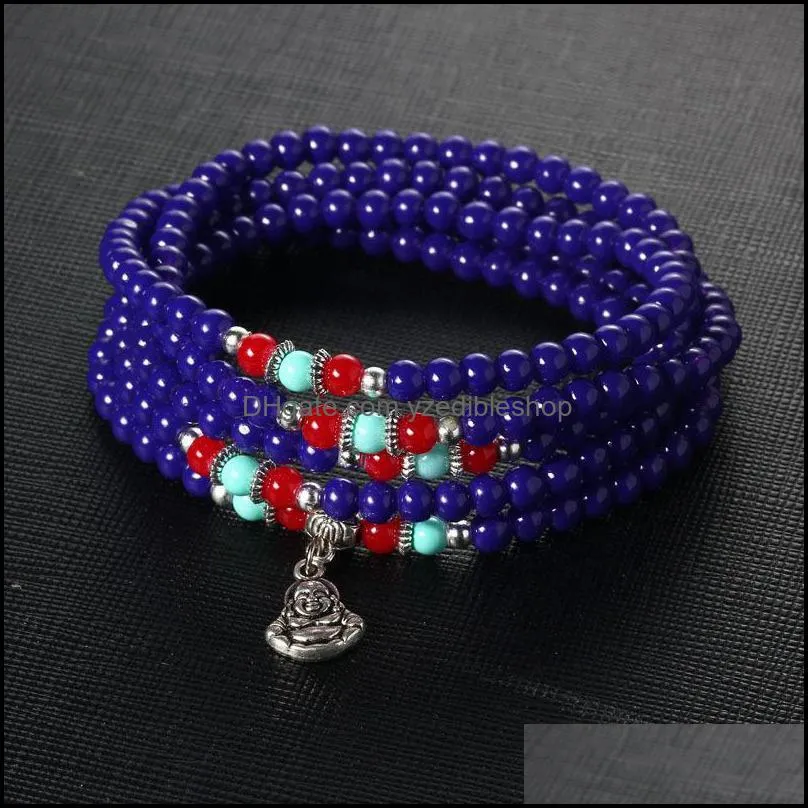 bracelet bangle for women charm manmade colorful colored bracelet crystal glass rhinestone flower bead bracelet yzedibleshop