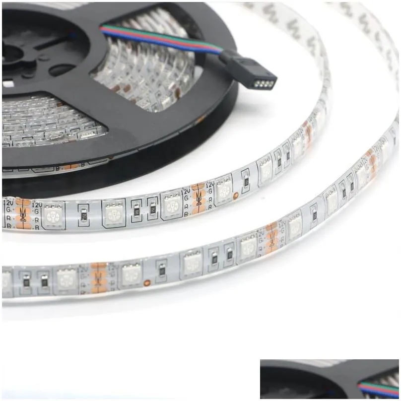 rgb 5050 smd 300led 5m waterproof ip65 led flexible strip light dc 12v changeable color for christmas party outdoor light