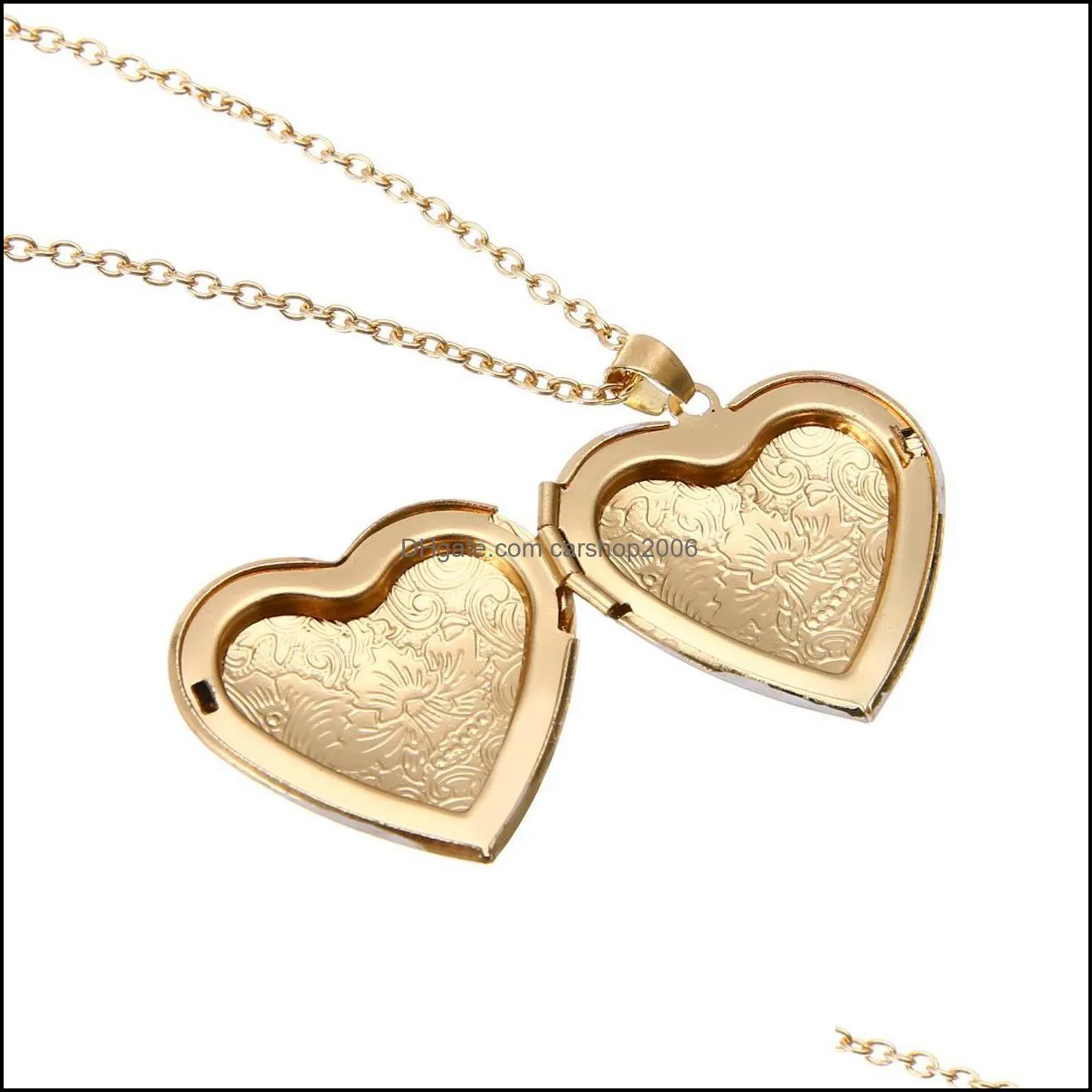 phase box necklace valentine lover gift hollow out water drop shell p o frames open locket necklaces gold plated beautifully carshop2006