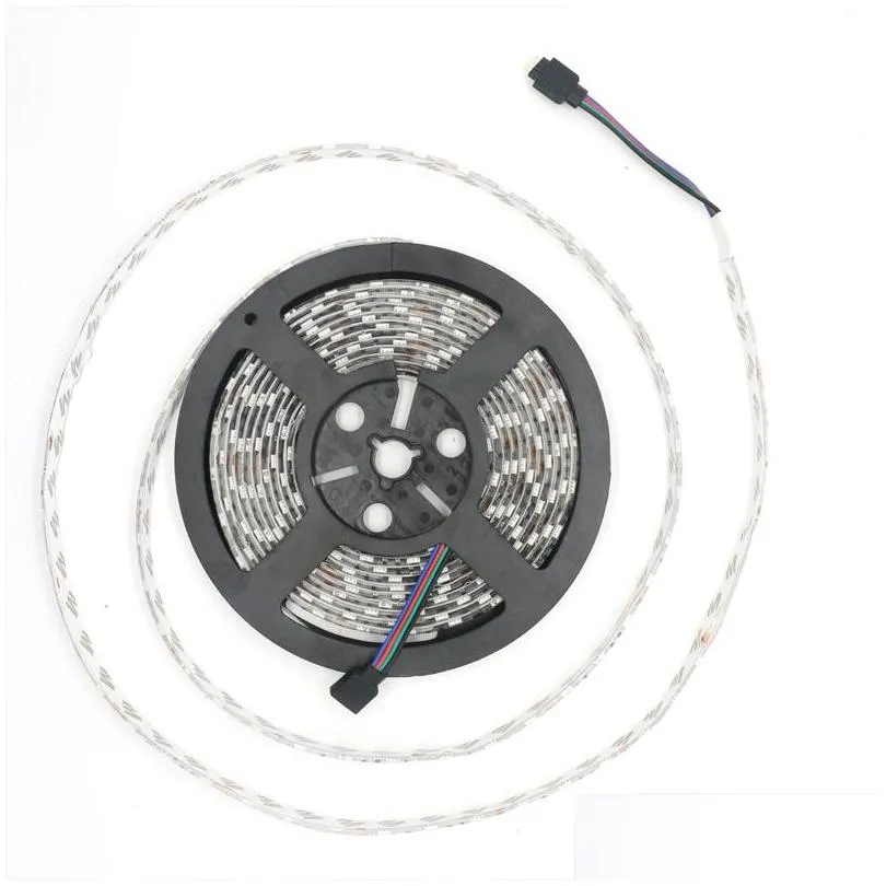 rgb 5050 smd 300led 5m waterproof ip65 led flexible strip light dc 12v changeable color for christmas party outdoor light