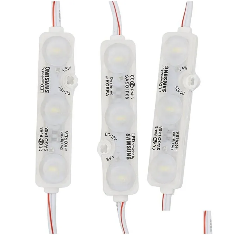 smd 5630 5730 3led led modules for led store front window led module light sign bar injection ip68 waterproof strip light