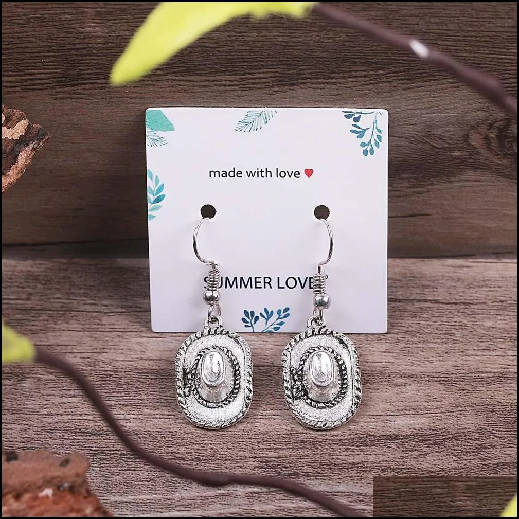 vintage silver horse elephant cat hook dangle earring for women cute animal elk pendant earrings trendy jewelry with gift card