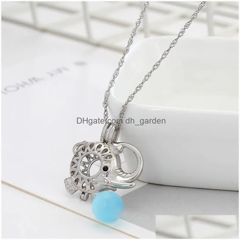 wholesale sterling silver pearl cage pendant manufacturer wholesale s925 silver diy accessories original design silver jewelry 