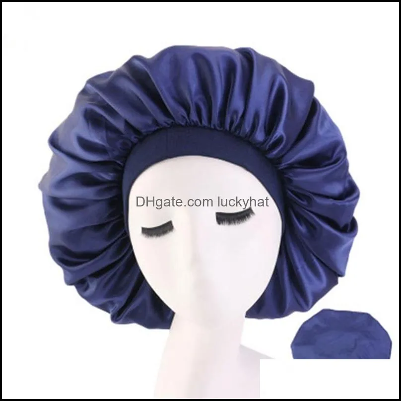 silk turban widebrimmed women large sleep high women elasticity for bonnet bonnet hat print hair cap hat accessories turban bbygo 557