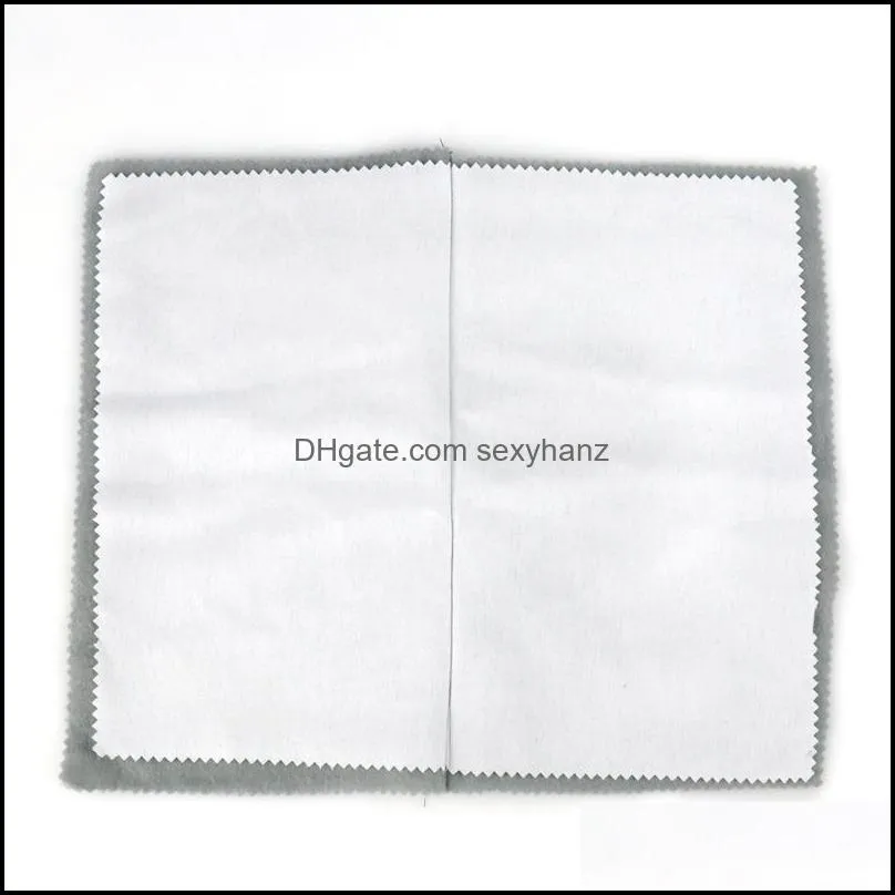 4 layers jewelry polishing buffing cloth set lockstitching silver gold polishing cleaning cloth border overlocked jewelry cleaner 647