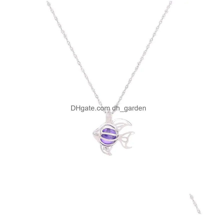 euroamerican fashion womens round magic box necklace concise delicate clavicle chain cage pendant accessories shipping