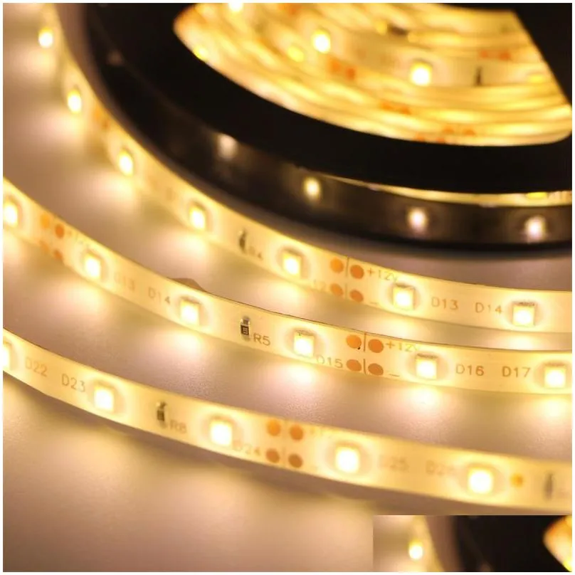  led strip 2835 smd flexible light dc12v waterproof 60led/m low power high brightness than 5050