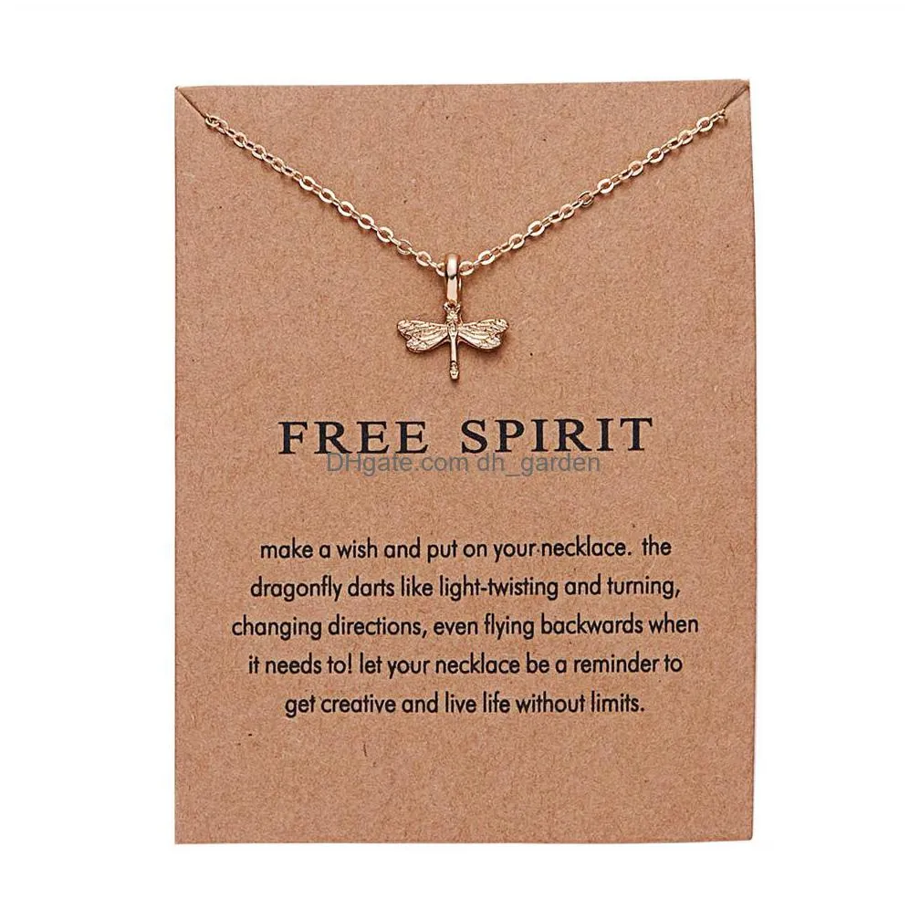 cr jewelry arrival dogeared necklace with gift card elephant pearl love wings cross key zodiac sign compass lotus pendant for women