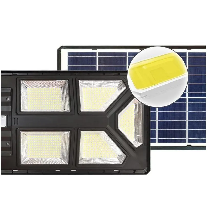 300w 400w 500w all in one solar lamp outdoor waterproof pir motion sensor wide angle solar street light with pole ship to puerto