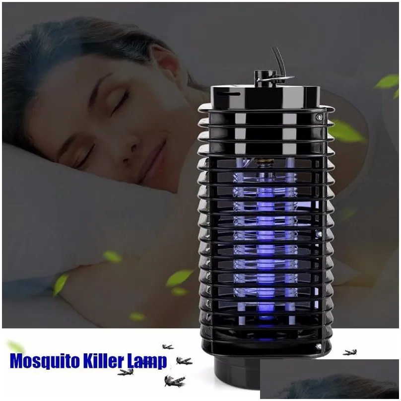 110v / 220v portable electric led mosquito repellent light fly repellent night mosquito repellent night light uv eu us plug