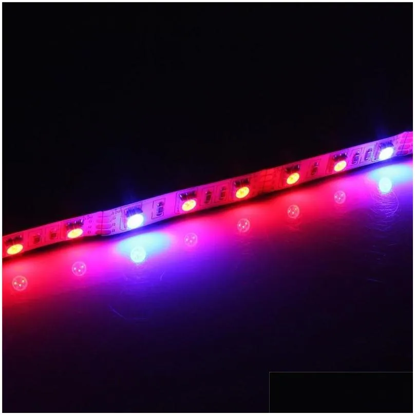 led grow lights dc12v growing led strip 5050 smd nonwaterproof ip20 plant growth light for greenhouse hydroponic plant