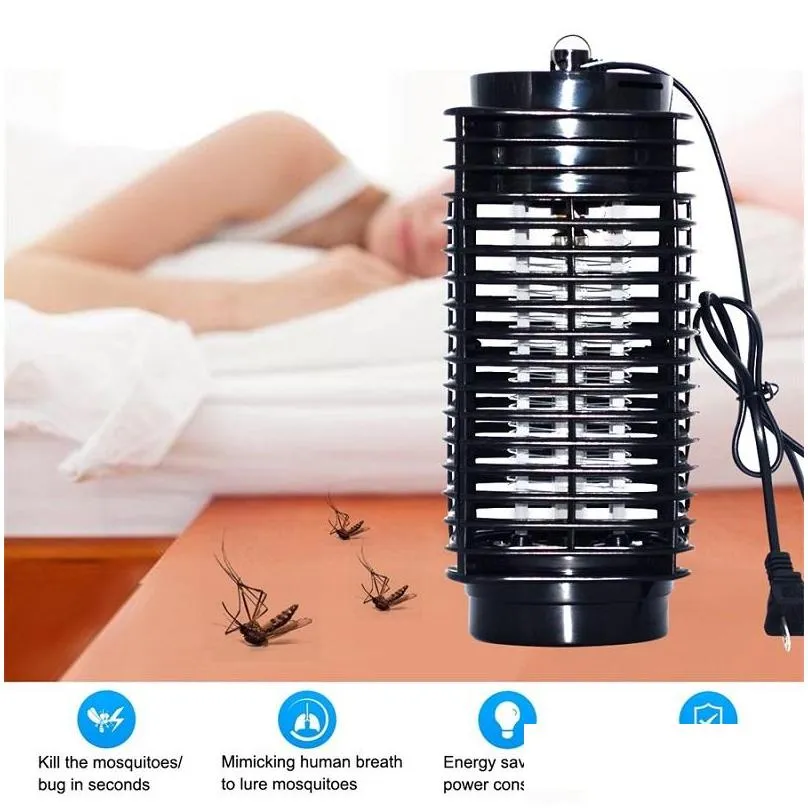 110v / 220v portable electric led mosquito repellent light fly repellent night mosquito repellent night light uv eu us plug