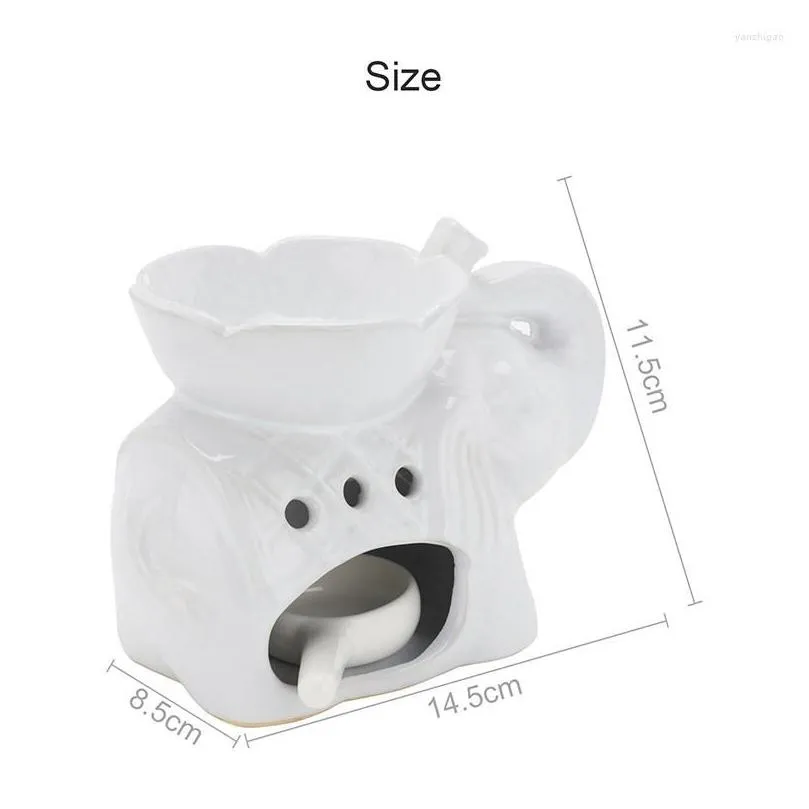 candle holders elephant oil burner wax warmer melts fragrance ceramic tealight holder