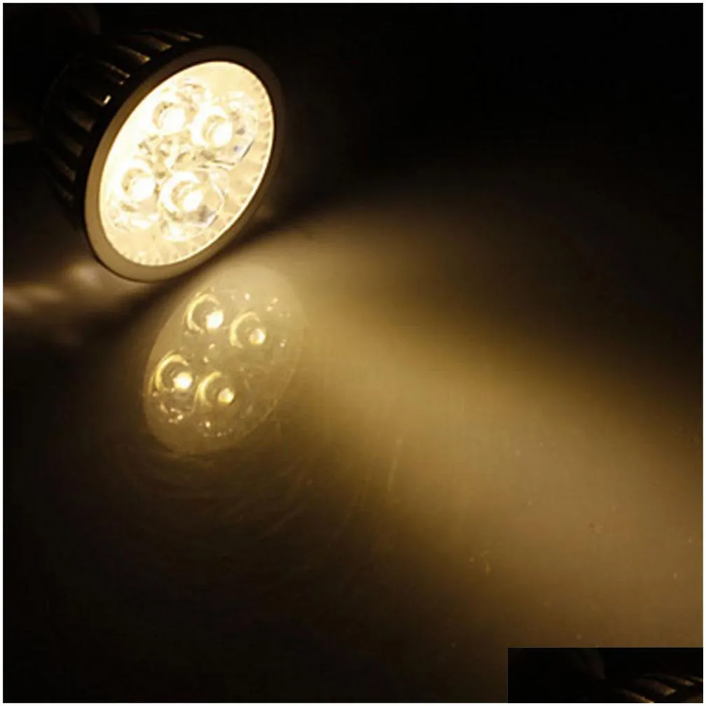 gu10 mr16 e27 e14 led spot light cup 4w 5w 220v 110v 85265v white warm white dimming