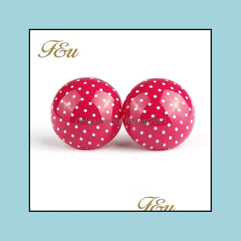 earrings for women european famous dots stud earring for fashion girls stud earring