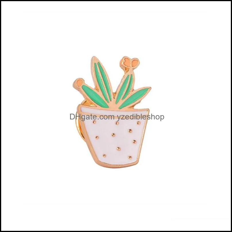 cute cat brooches colorful enamel pins badge for clothes colorful cartoon brooches succulents plant cactus ja sqcaqw homes2007 452 q2