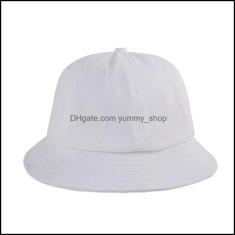 bucket hat unisex four page basin hat fashion trend fisherman hat manufacturers direct sales 84 w2