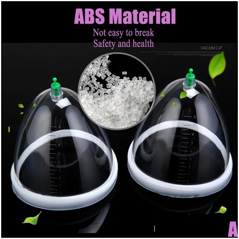 breast buttocks enhancement pump lifting vacuum suction cupping suction therapy device bust enhancer