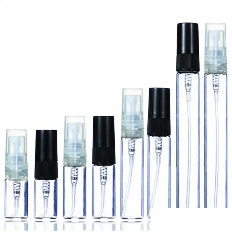 2ml 3ml 5ml 10ml fine mist spray bottle perfume atomizer glass bottles refillable empty cosmetic container