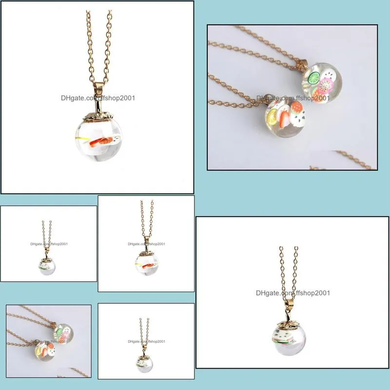 glass ball pendant wishing bottle necklace necklace pretty necklace