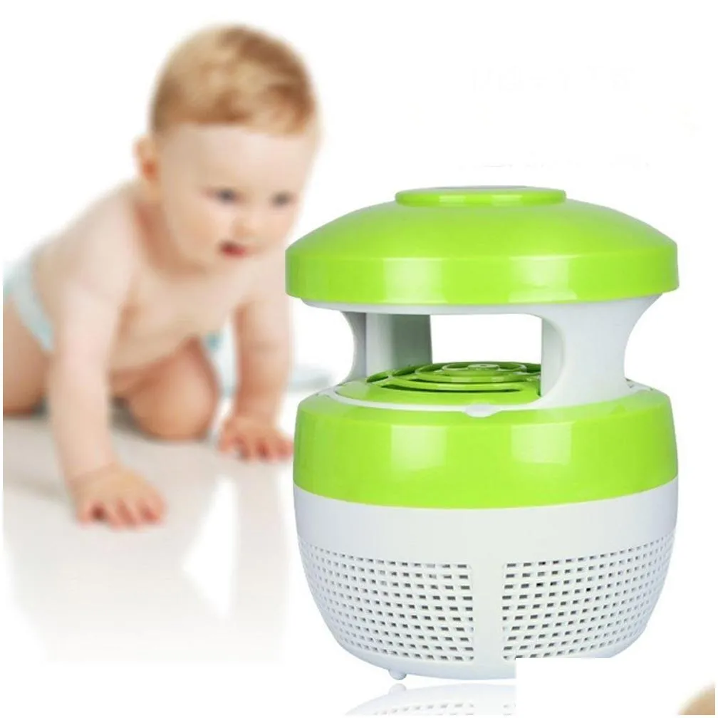 mosquito zapper fly killer light 5w usb capture mosquito killer no chemicals no radiation insect killing light abs