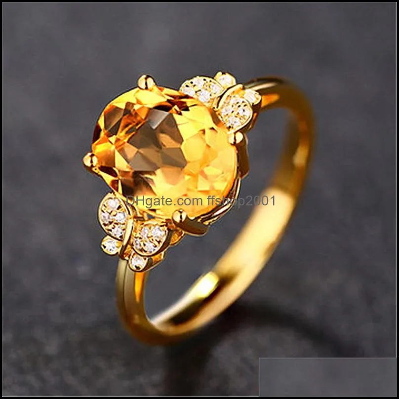 romantic bridal wedding rings big crystal cubic zirconia butterfly band design gorgeous women accessories fashion jewelry