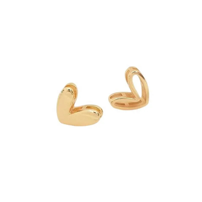 charms 3pcs gold plated brass hollow hearts pendants connector for jewelry making diy earrings necklaces craft materialcharms