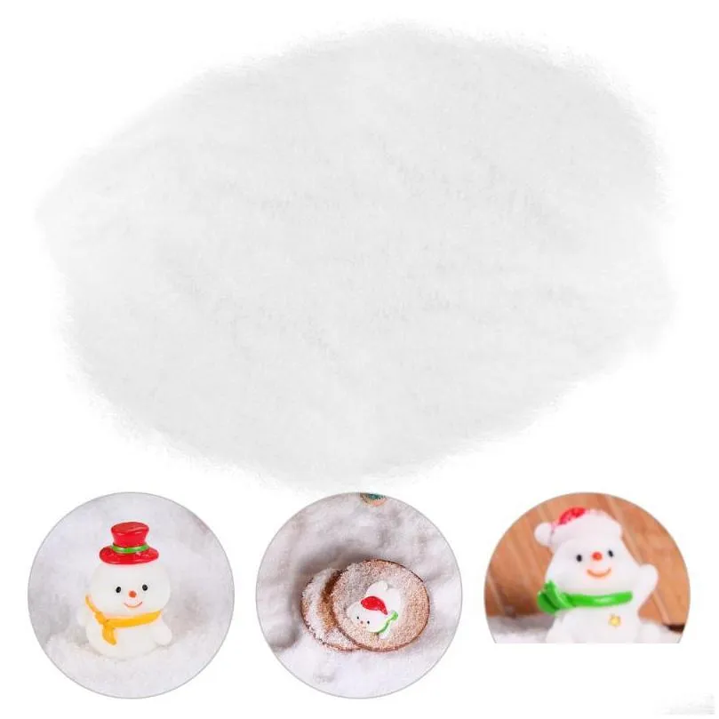 christmas decorations about 500g artificial snow powder diy fake snowflake supplies