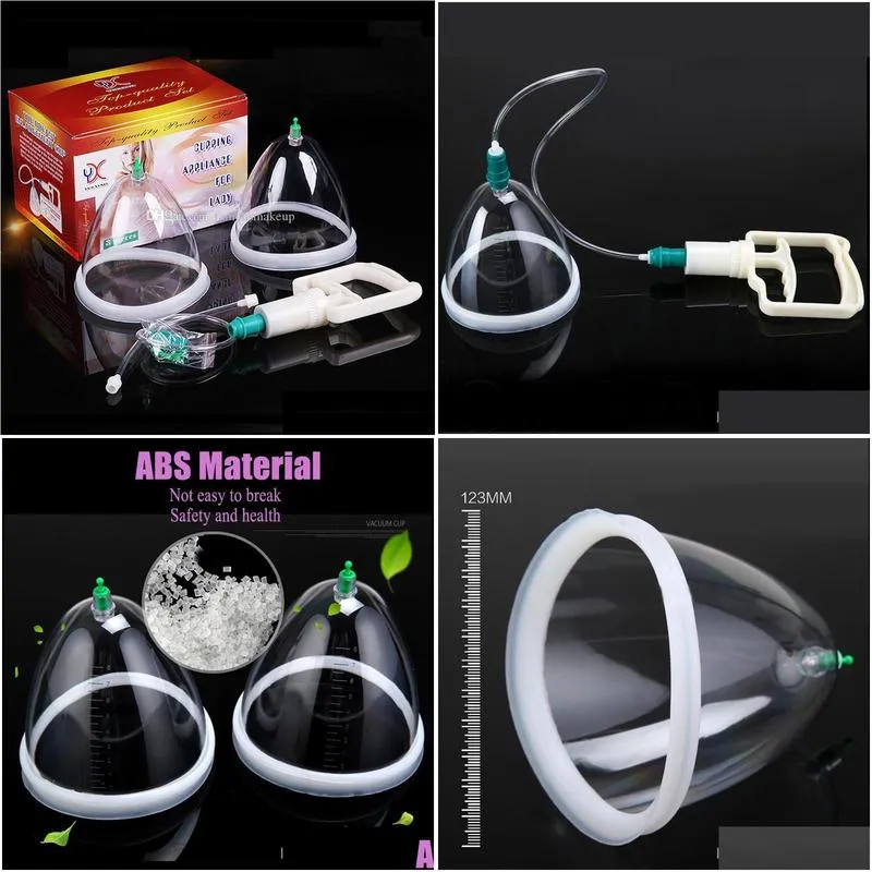 breast buttocks enhancement pump lifting vacuum suction cupping suction therapy device bust enhancer