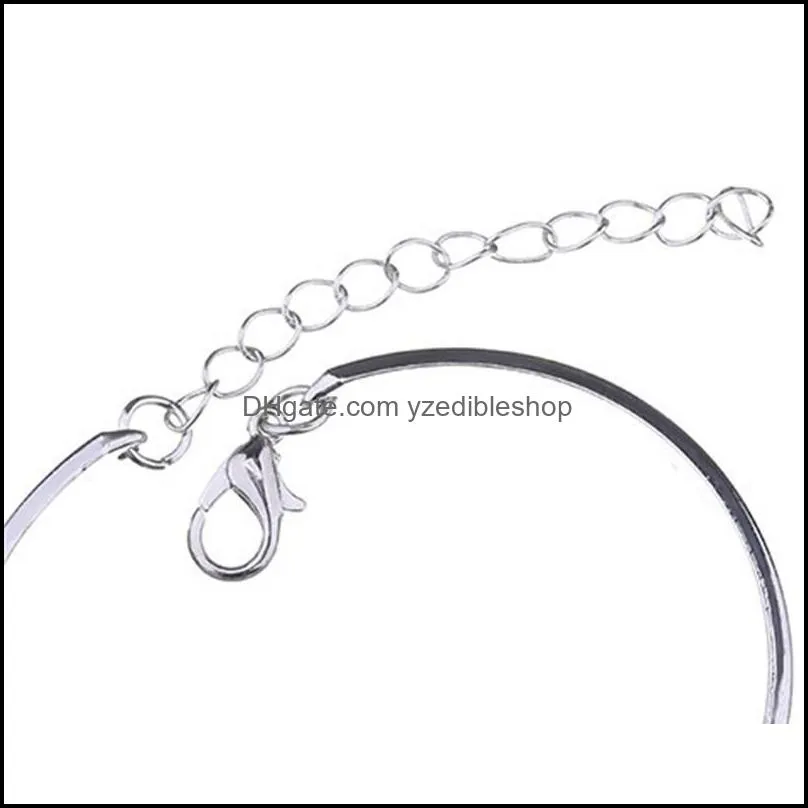 sublimation blank bracelets for women fashion transfer printing bracelet jewelry diy consumables 200pcs