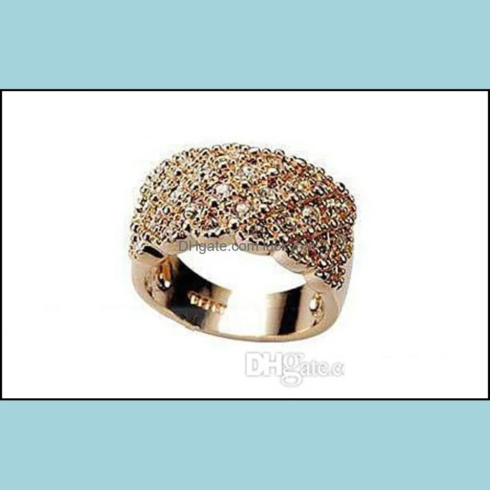 engagement rings unique plated paved cocktail rings beautifully fashion jewellery cz full diamond rings