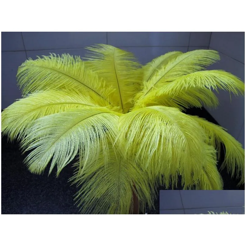 wholesale a lot beautiful ostrich feathers 2530cm for wedding centerpiece table centerpieces party decoraction supply eea194