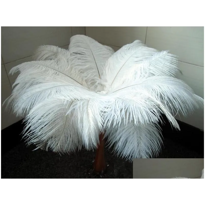 wholesale a lot beautiful ostrich feathers 2530cm for wedding centerpiece table centerpieces party decoraction supply eea194