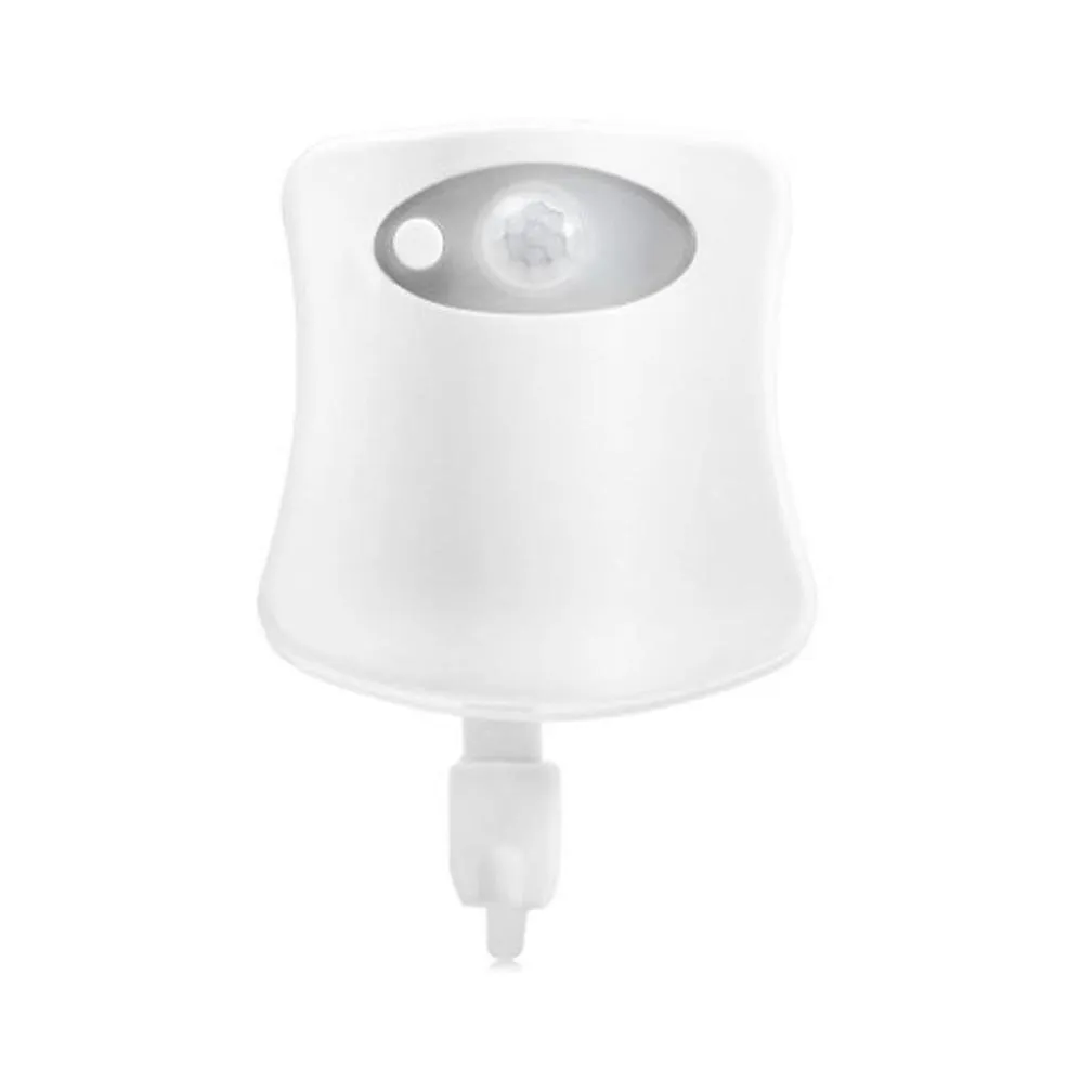 16 color led night light intelligent rgb light control induction pir motion sensor home toilet light lamp bathroom lighting