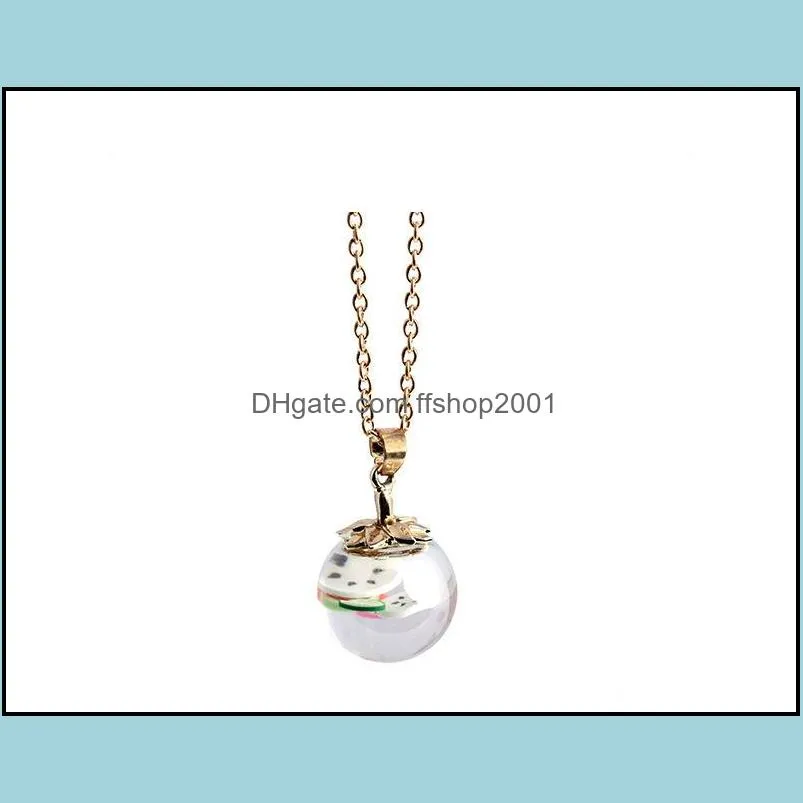 glass ball pendant wishing bottle necklace necklace pretty necklace