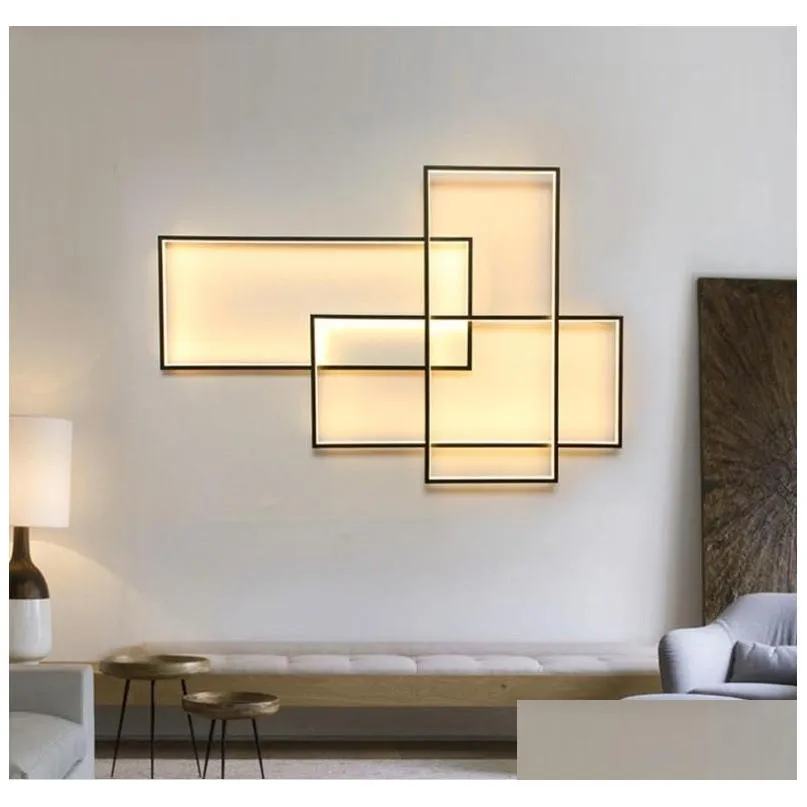 modern led wall lights for bedroom living room corridor wall mounted 90260v led sconce wall lamp fixtures