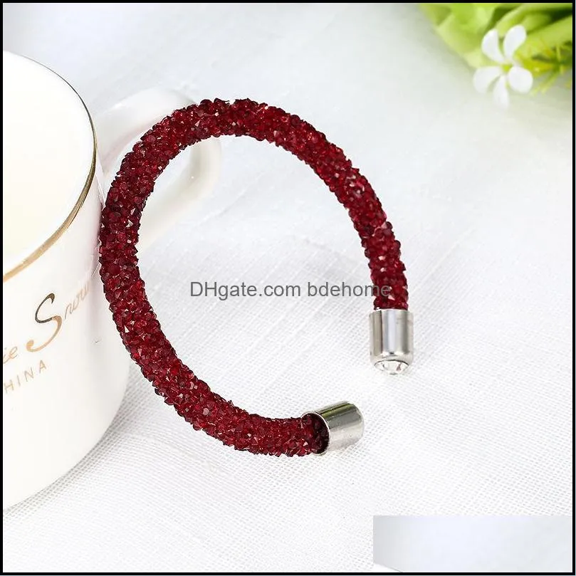 royalhouse crystal sequin package bracelets bangles women fashion luxury jewelry cute brand collection full pave