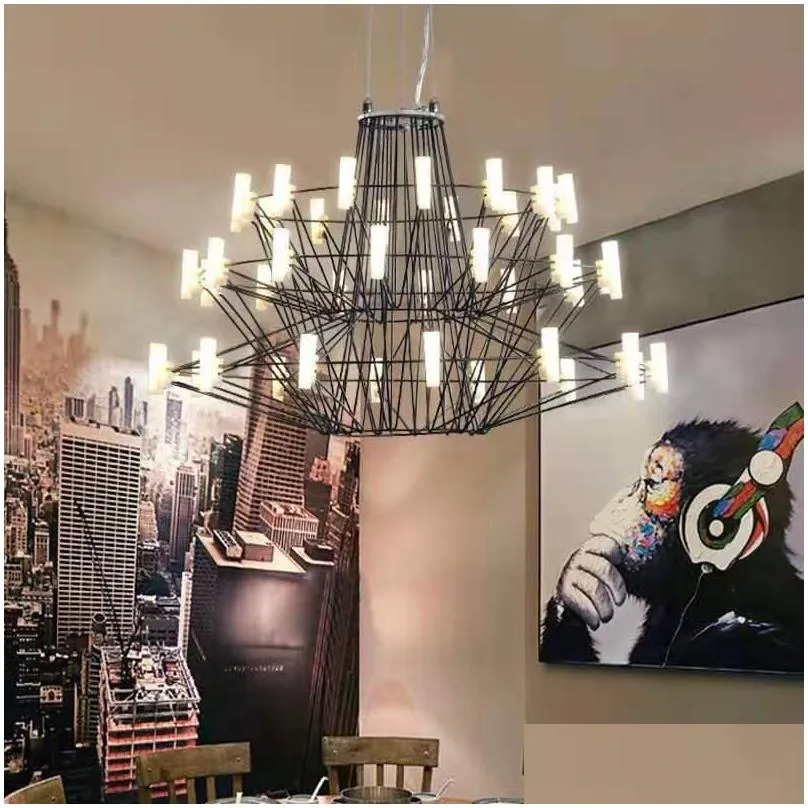 modern minimalist creative branch chandelier lamps living room bedroom dining room model