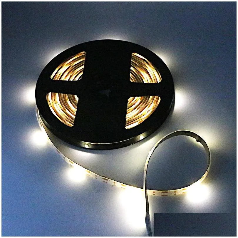 5m/16.4ft waterproof solar powered 2835 smd led strip rope tube warm white outdoor garden light strip garden holiday party decor light