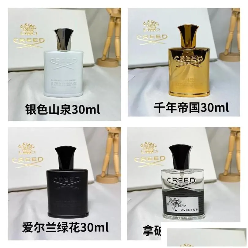  Perfume 3pcs set Deodorant Incense Scent Fragrant Cologne for Men Silver Mountain Water