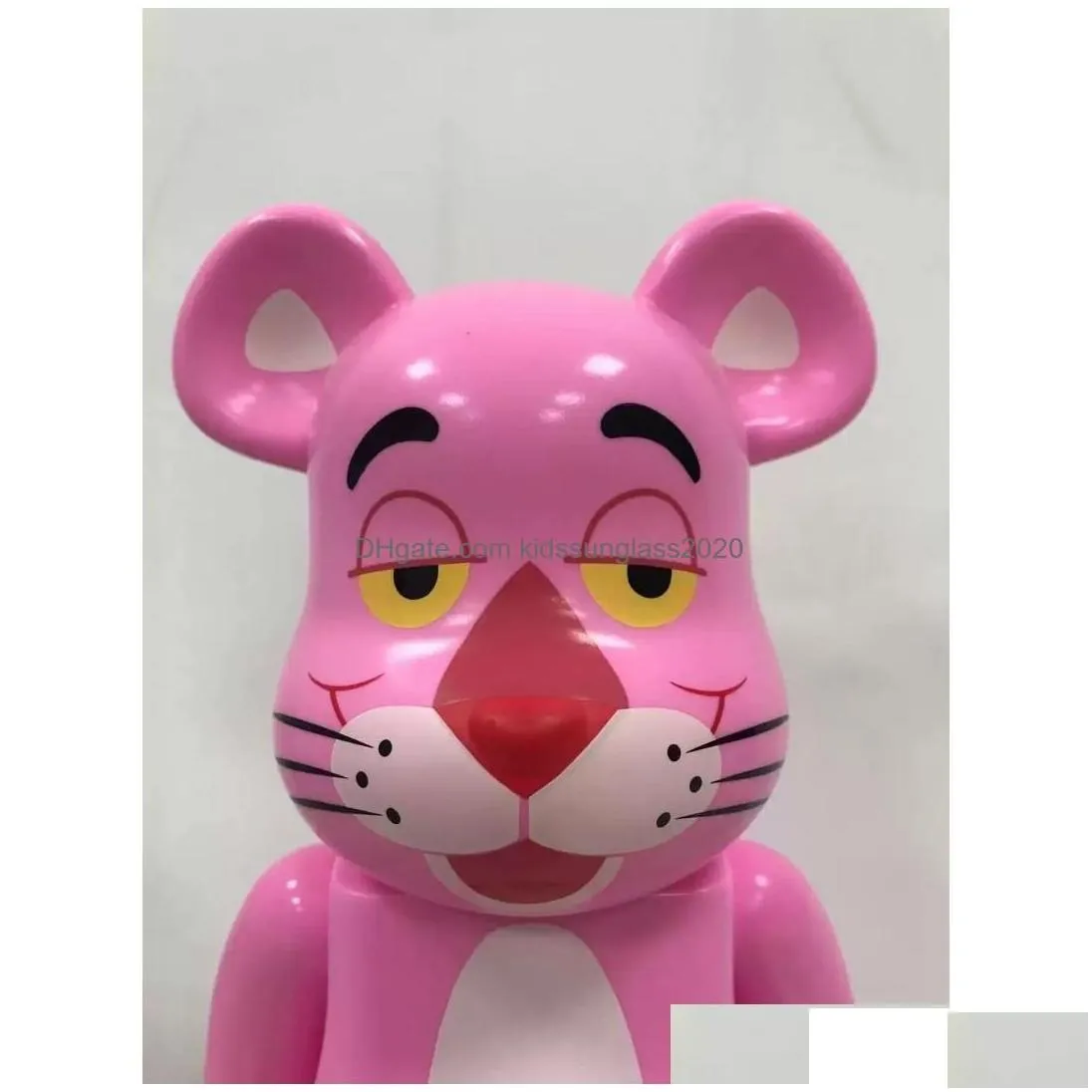 action toy figures 400 bearbrick bearbricks pvc material plastic teddy bear cartoon silly 28cm gift doll medicom drop delivery toys