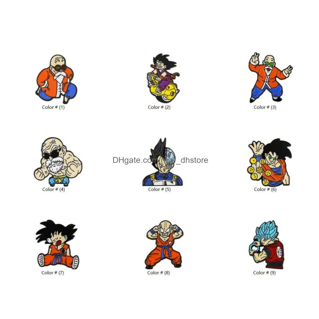 cute anime movies games hard enamel pins collect metal cartoon brooch backpack hat bag collar lapel badges women fashion jewelry