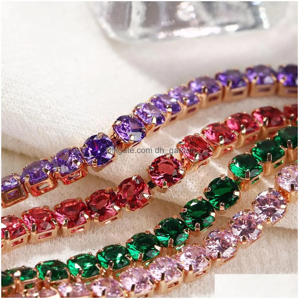 cr jewelry coloful woman bracelet one row crystal rhinestone bracelet bangle wristband elastic wedding bridal jewelry girls birthday