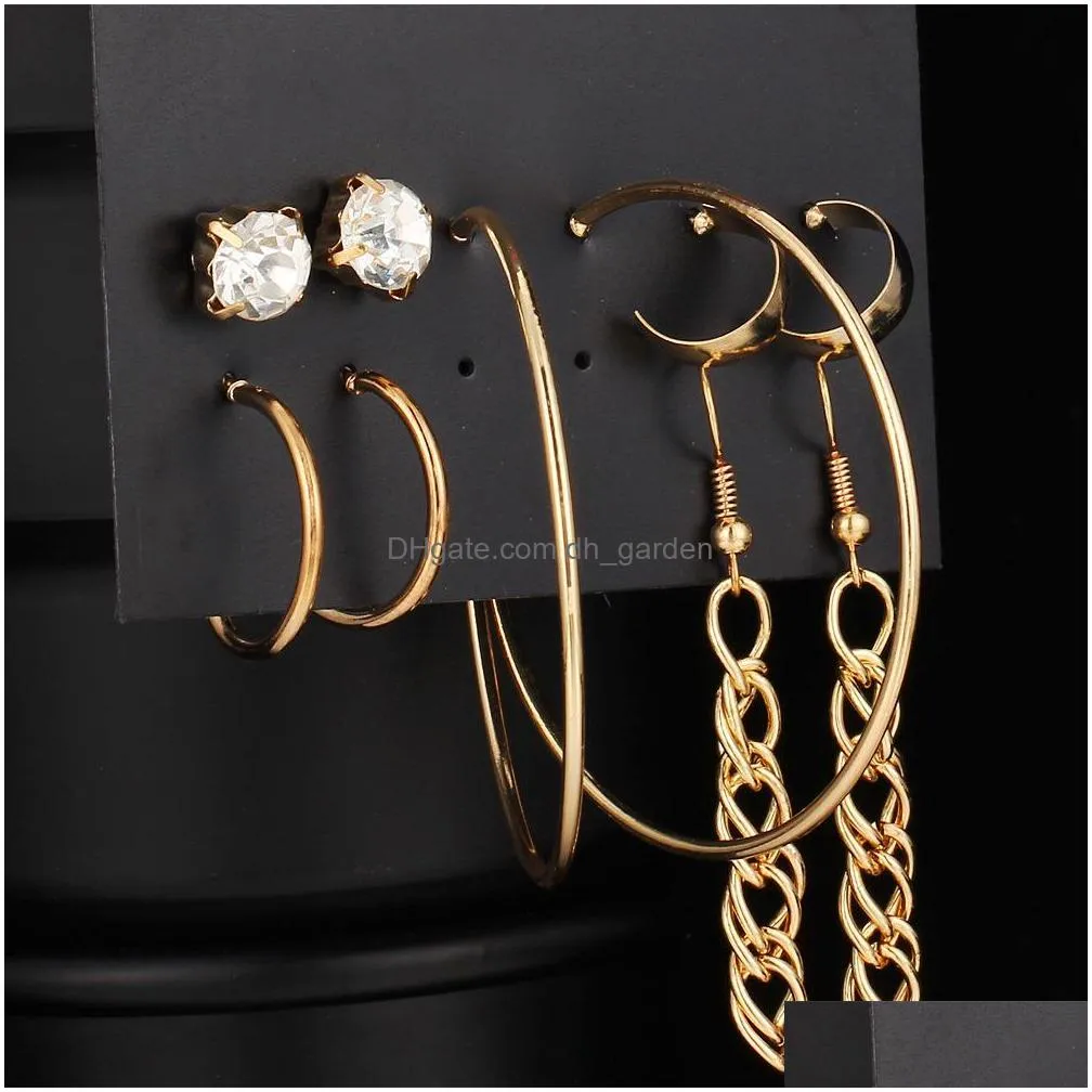 cr jewelry fashion dangle earrings for women good quality jewelry crystal vintage wedding party long drop earring wholesale