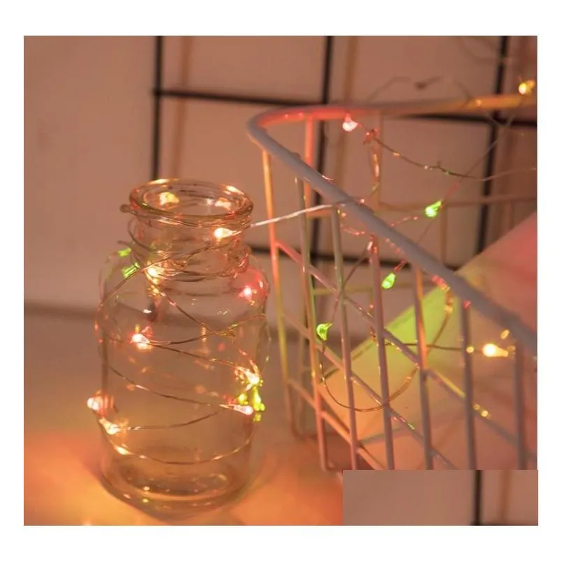 Battery Powered USB LED Fairy Tree Light Copper Wire Home Party Decoration Lamp